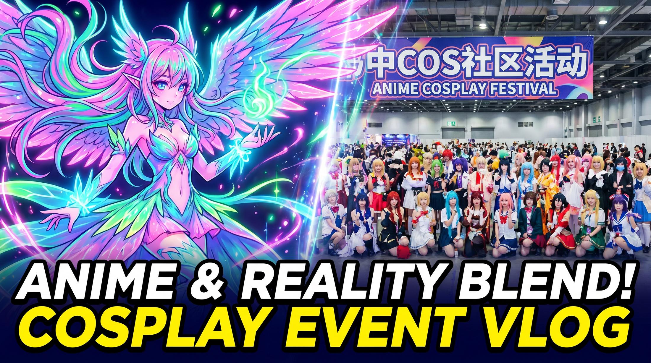 大奶人妻二次元：漫展Cosplay活动合影